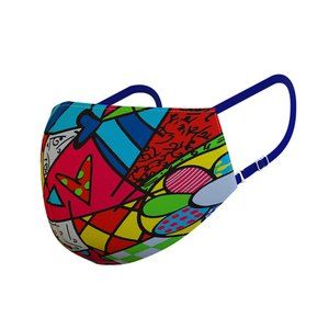 2 Adjustable Face Mask inspired by Romero Britto